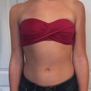 TARGET bandeau bikini top